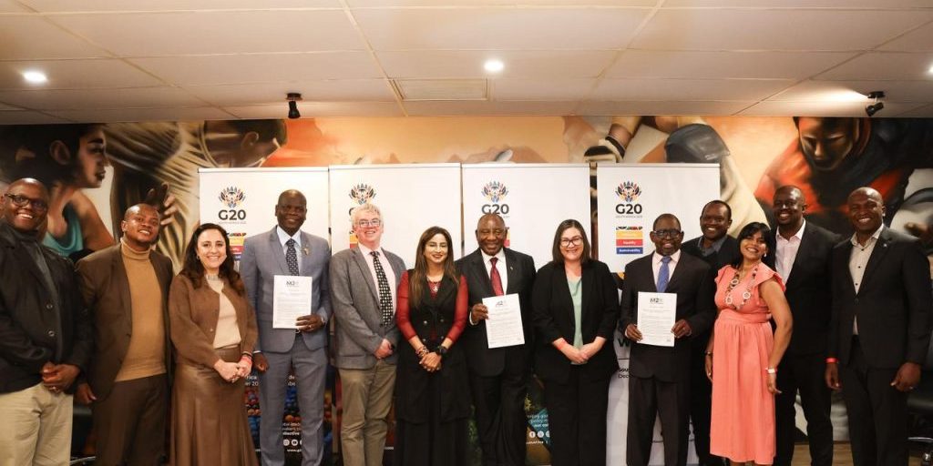 M20 Johannesburg Declaration handed over to President Ramaphosa