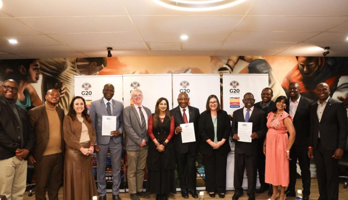 M20 Johannesburg Declaration handed over to President Ramaphosa