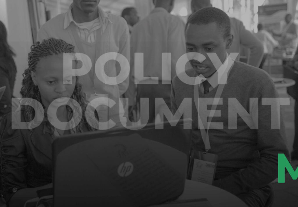 M20 policy document _ Stuart Price, Make It Kenya - CC BY-SA M20 policy document _ Stuart Price, Make It Kenya - CC BY-SA