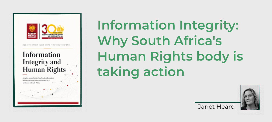 Information Integrity in crisis: Why South Africa’s Human Rights body is taking action